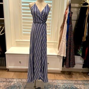 Bardot Maxi wrap dress